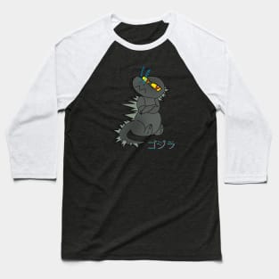 Chibi Godzilla Baseball T-Shirt